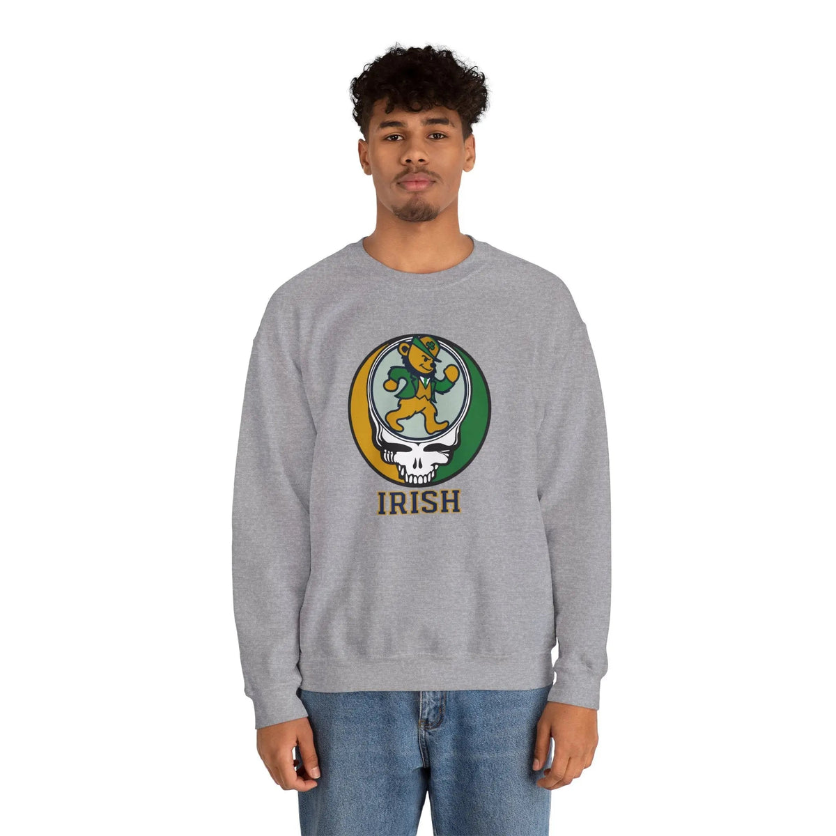 The Irish Dancing Leprechaun Stealie Crewneck