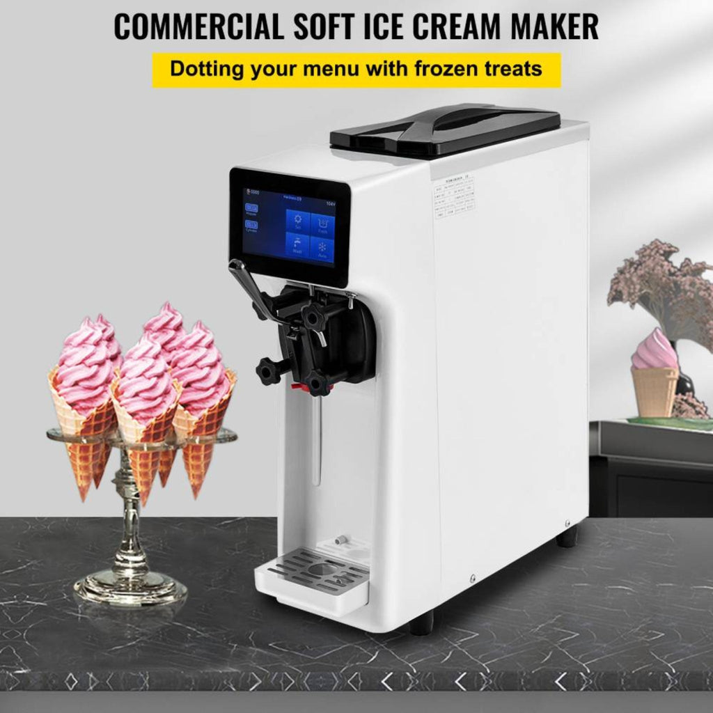 1000W Commercial 4.0L Home Soft Serve Frozen Yogurt Ice Cream Maker Machine (SAK83425) – SAKSBY WHOLESALE, view 3