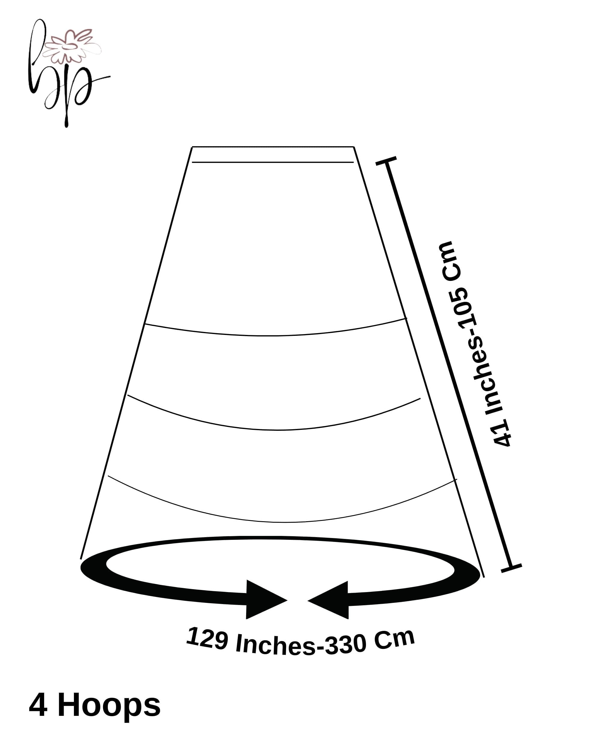 Hoop Skirt, Tulle Underskirt, Wedding Dress Underskirt, White Petticoat Skirt – Bridal Port, view 7