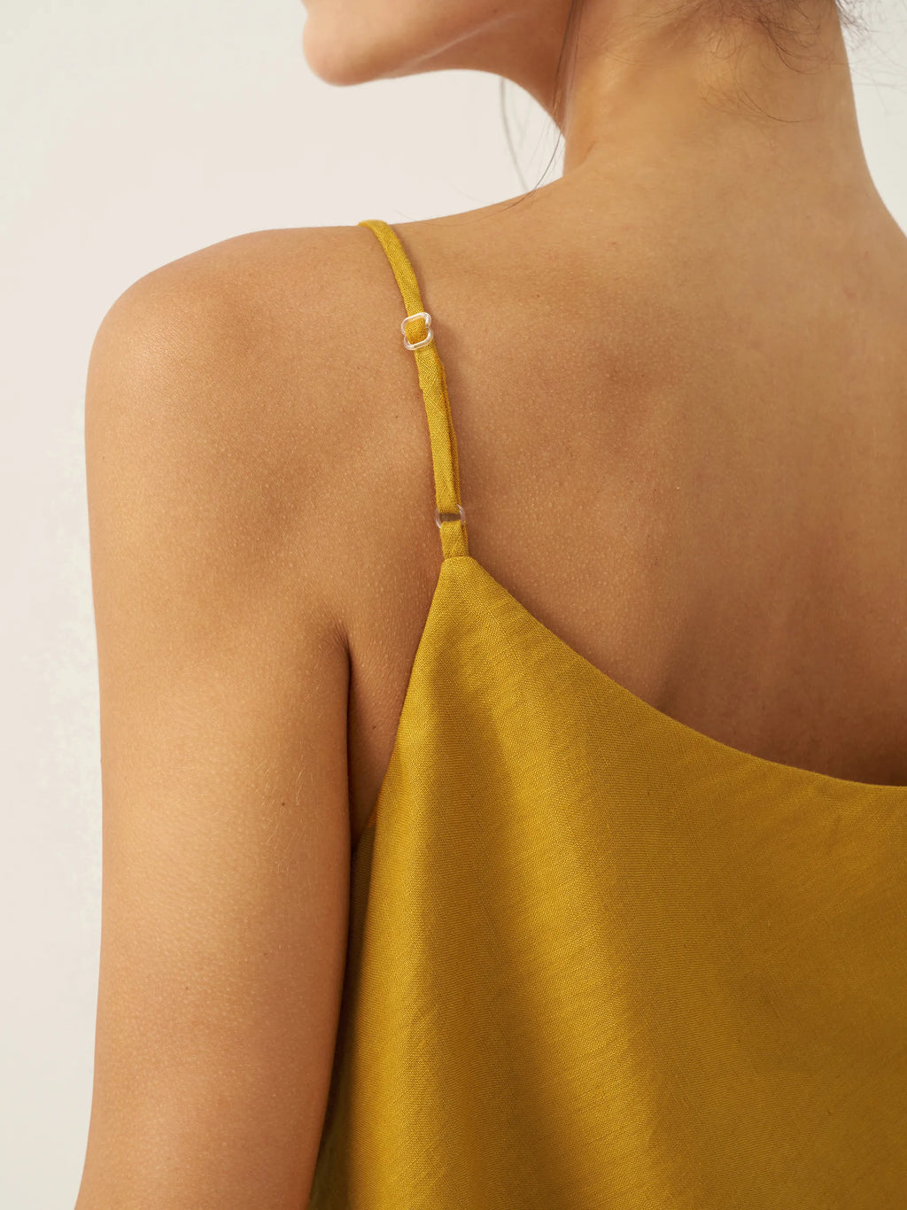 LINTICO LINTICO 100% Linen Beaded Hem Camisole Bree — detail shot 9