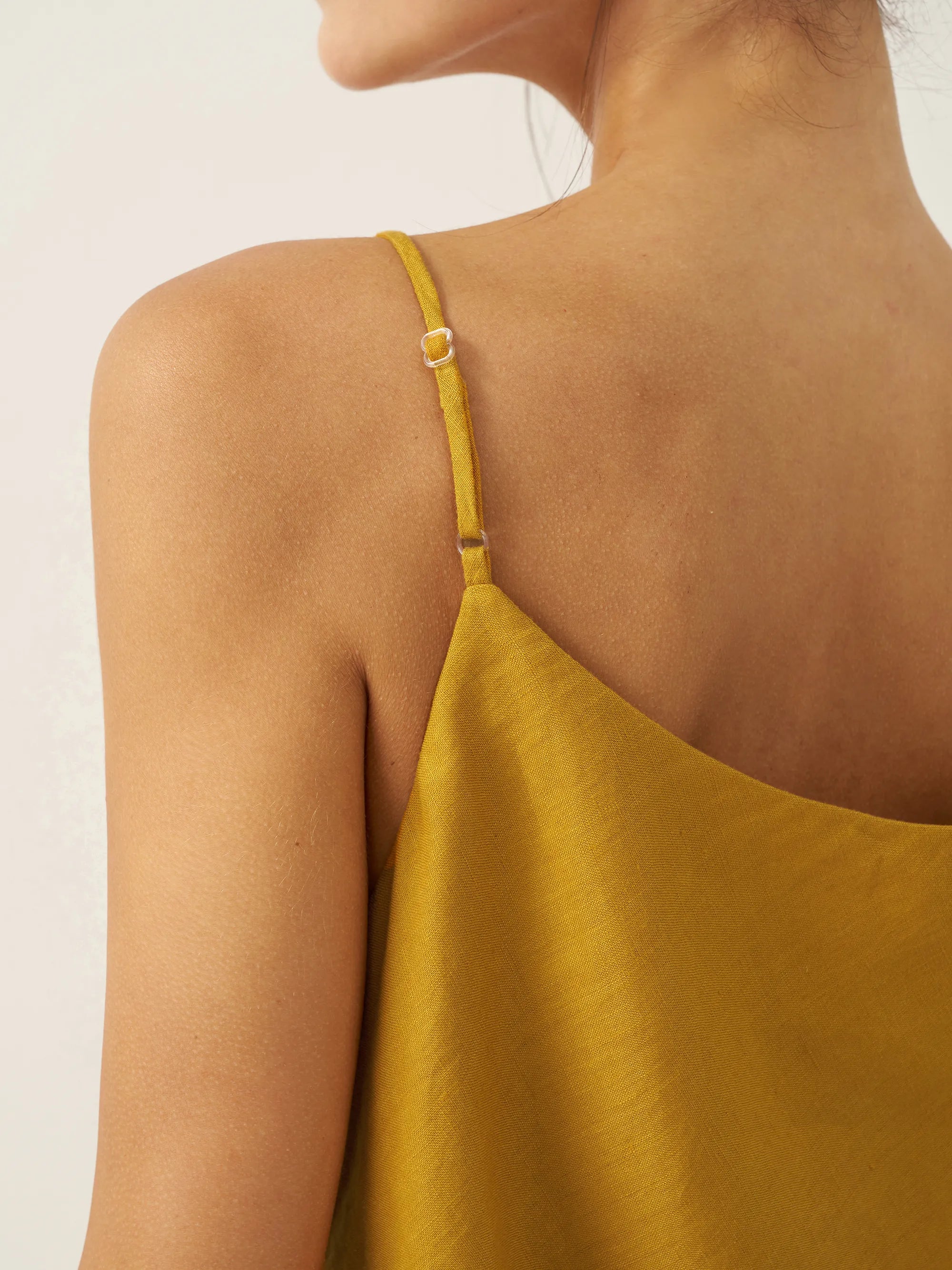 LINTICO LINTICO 100% Linen Beaded Hem Camisole Bree — detail shot 9