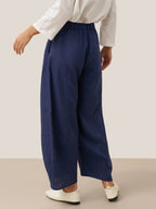 LINTICO 100% Linen Classic Ankle Pants ZOE — detail shot 8