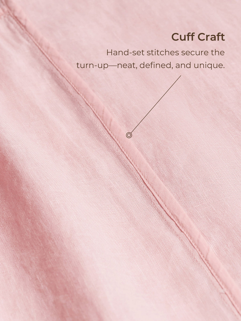 LINTICO 100% Linen Sleeveless Accordion Pleat Midi Dress TINA — detail shot 7