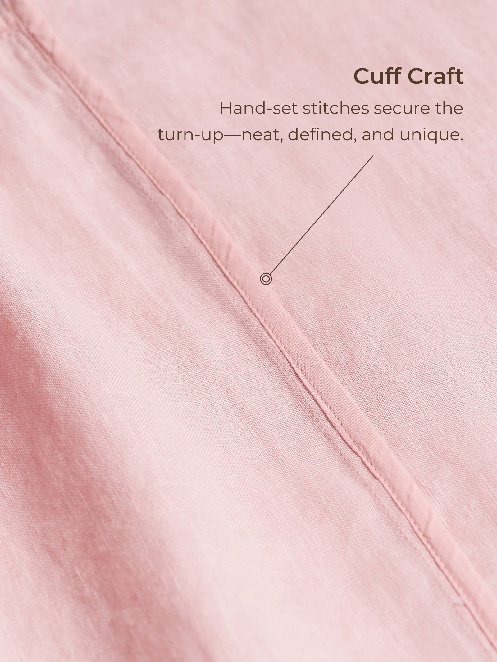 LINTICO 100% Linen Sleeveless Accordion Pleat Midi Dress TINA — detail shot 10
