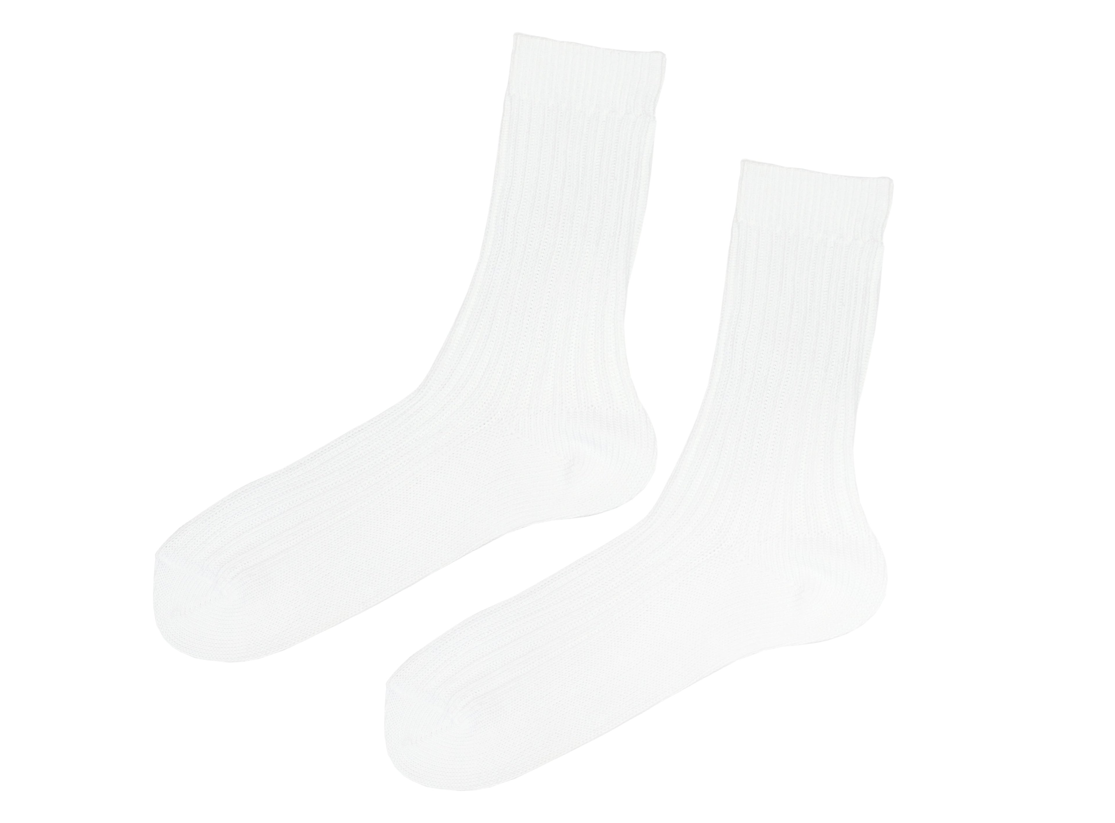 tittimitti tittimitti® Women’s Organic Cotton Boot Socks 1 Pair – Thick Warm Winter Crew Socks. Made in Italy — back view
