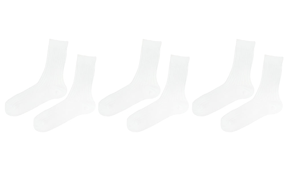tittimitti tittimitti® 100% Women’s Organic Cotton Boot Socks 3-Pack – Thick Warm Winter Crew Socks (Made in Italy) — back vi