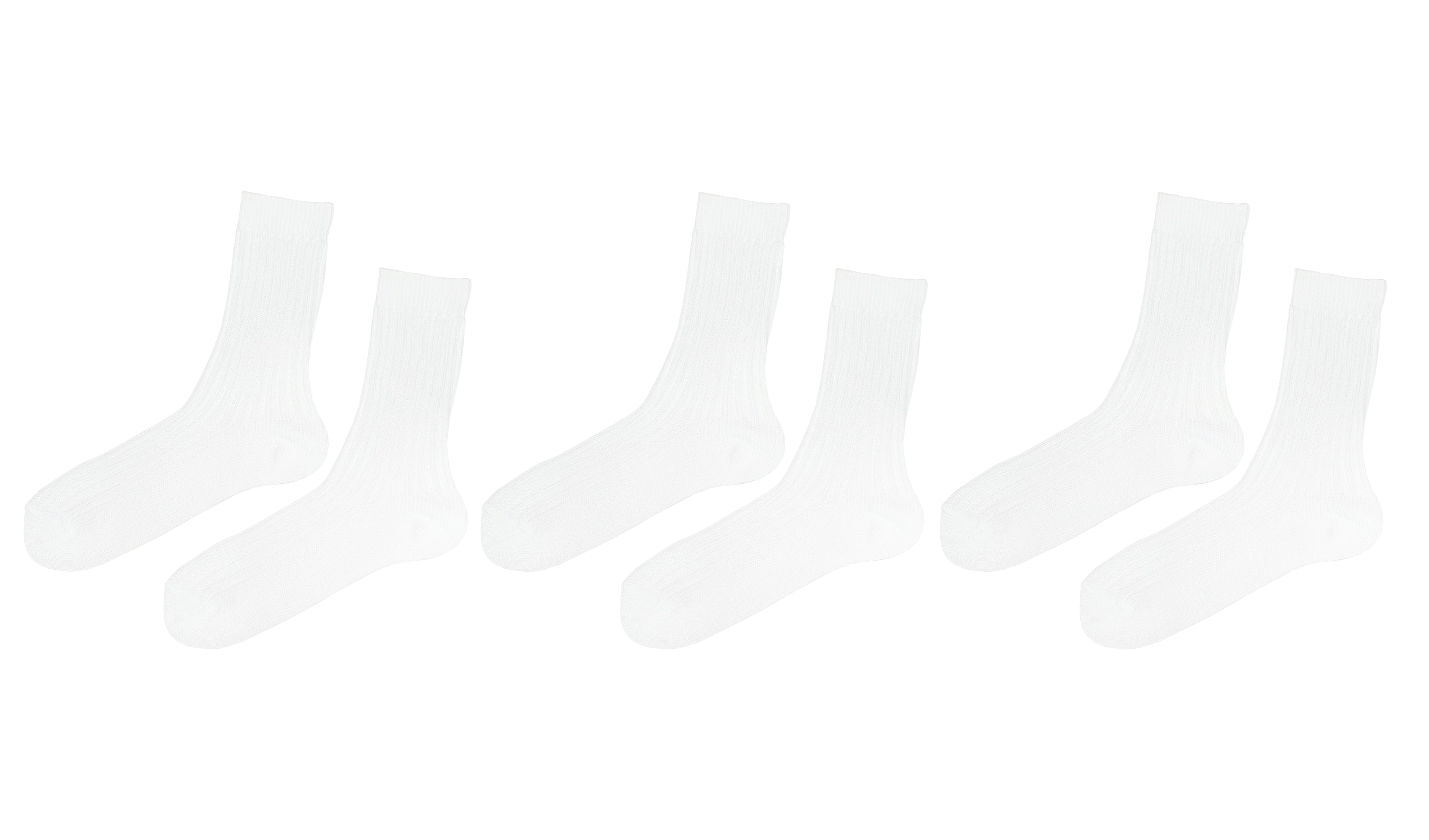 tittimitti tittimitti® 100% Women’s Organic Cotton Boot Socks 3-Pack – Thick Warm Winter Crew Socks (Made in Italy) — back vi