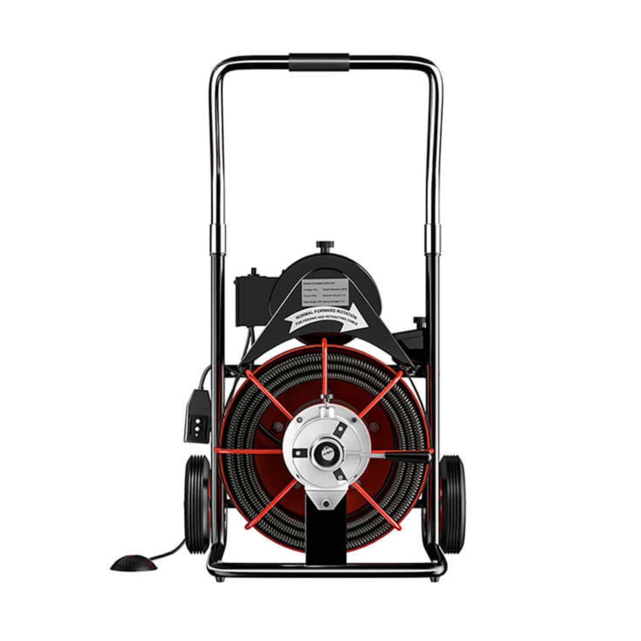[100FTX3/8"] Electric Sewer Drain Cleaner Snake Clog Machine W/ Cutter (SAK53785) – SAKSBY WHOLESALE