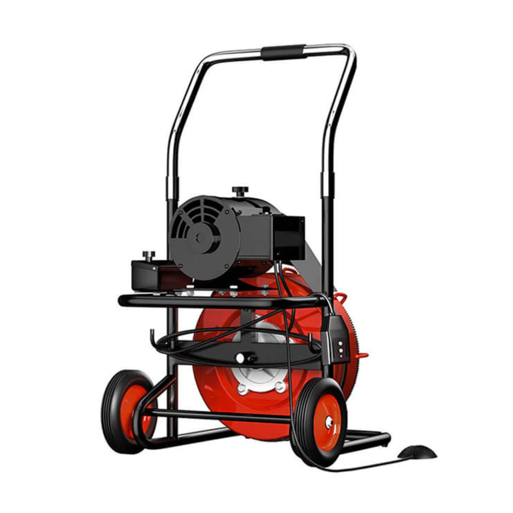 [100FTX3/8"] Electric Sewer Drain Cleaner Snake Clog Machine W/ Cutter (SAK53785) – SAKSBY WHOLESALE, view 3