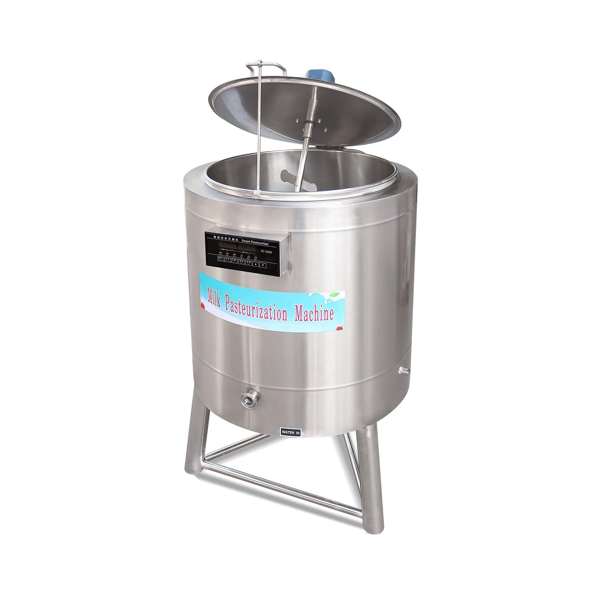 Heavy-Duty 220V Stainless Steel Commercial Milk And Ice Cream Mix Pasteurizer Machine [Without Plug] (SAK81320) – SAKSBY WHOL
