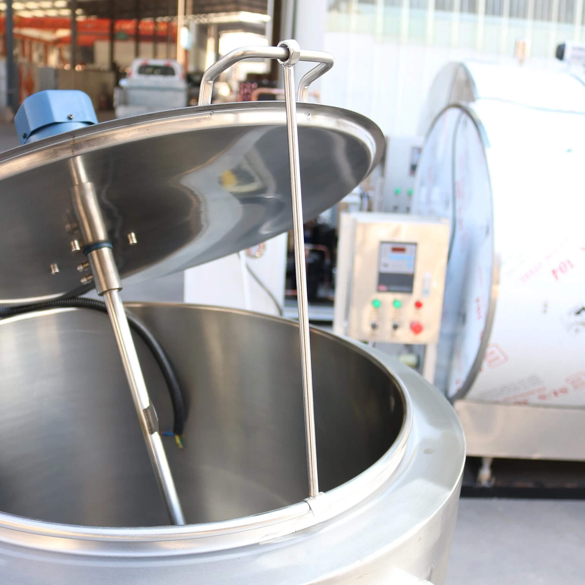 Heavy-Duty 220V Stainless Steel Commercial Milk And Ice Cream Mix Pasteurizer Machine [Without Plug] (SAK81320) – SAKSBY WHOL