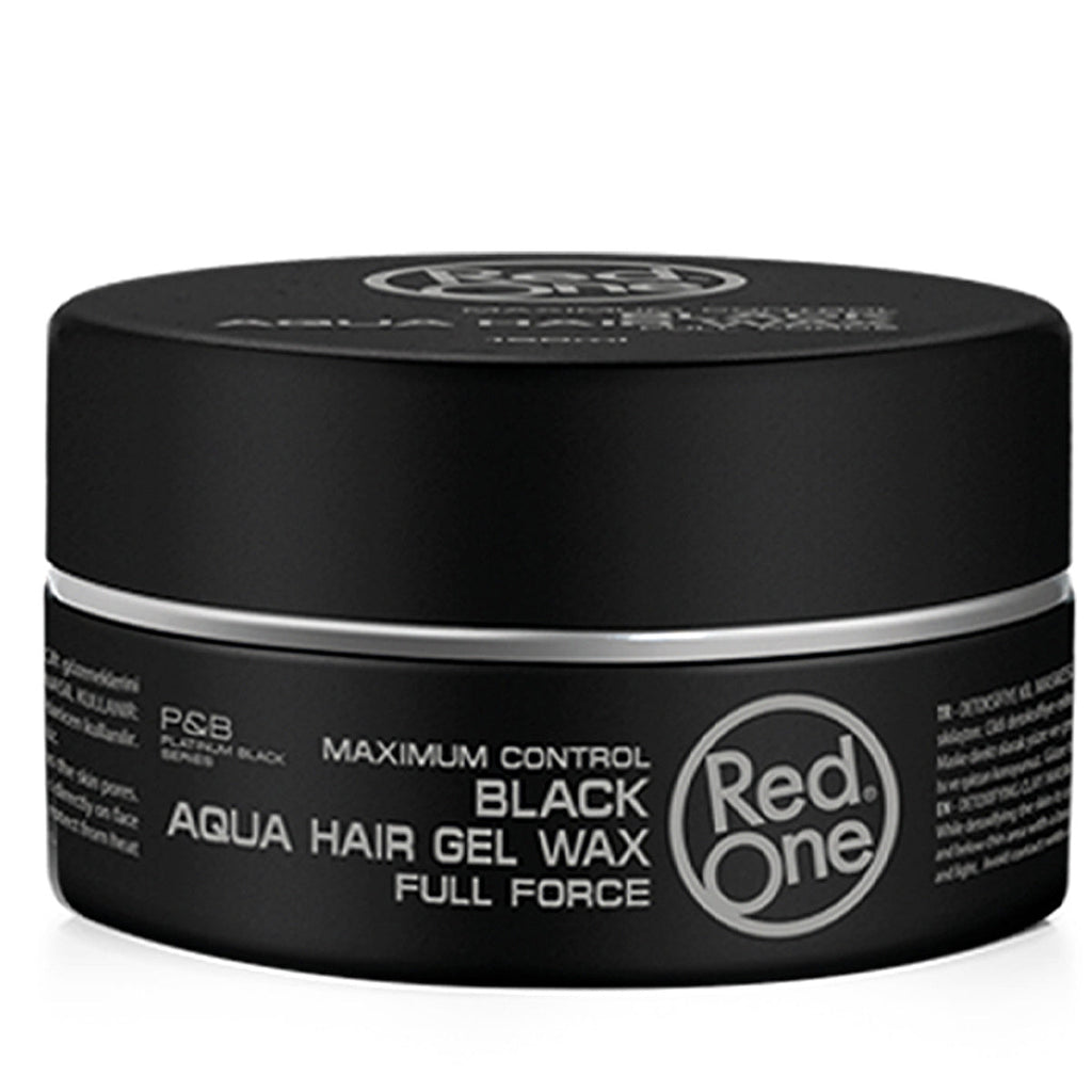 Red One Black Aqua Wax 150ml - Long-Lasting Hold | Hair Styling