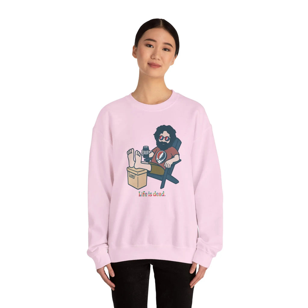 Stay Cool, Jerry Life is Dead Crewneck