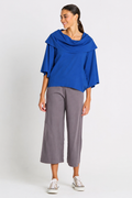 Pima Cotton Jackie O Top - Royal