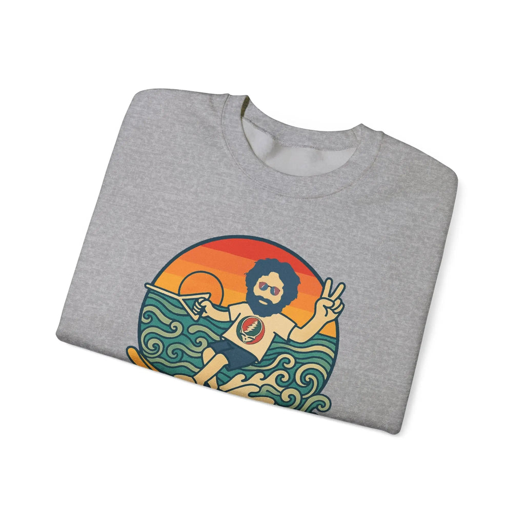 Waterskiin' Jerry Life is Dead Crewneck