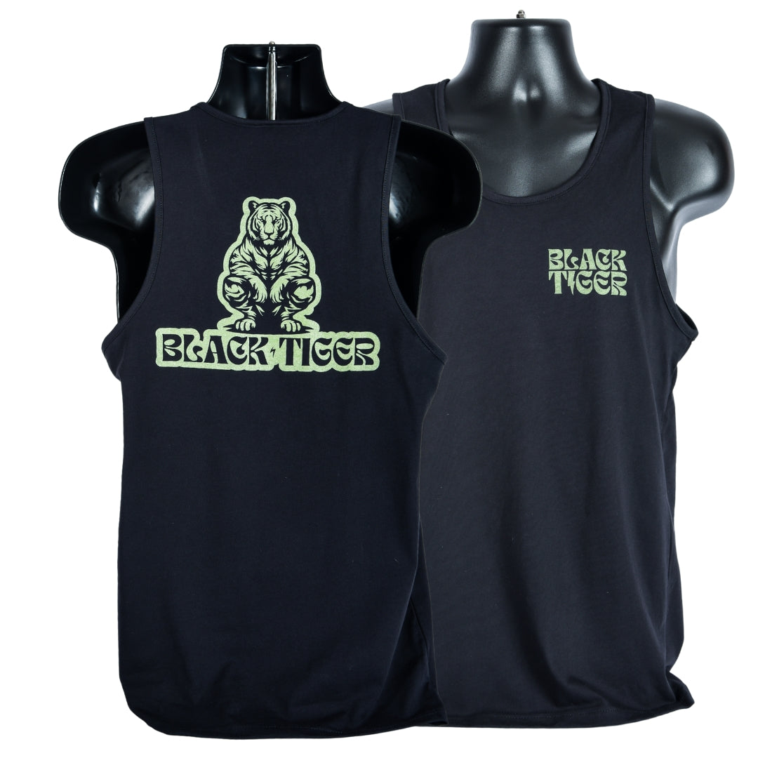 Black Tiger International Men's Tank Top — lifestyle context