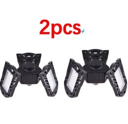 60W Super Bright Deformable LED Light for Gym Warehouse Garage 6000 Lumens