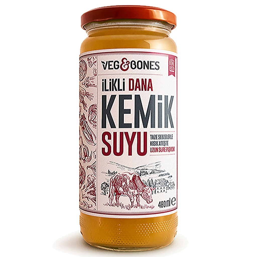 Veg & Bones Bone Broth - Vegetable Infused 480ml | Natural Ingredients
