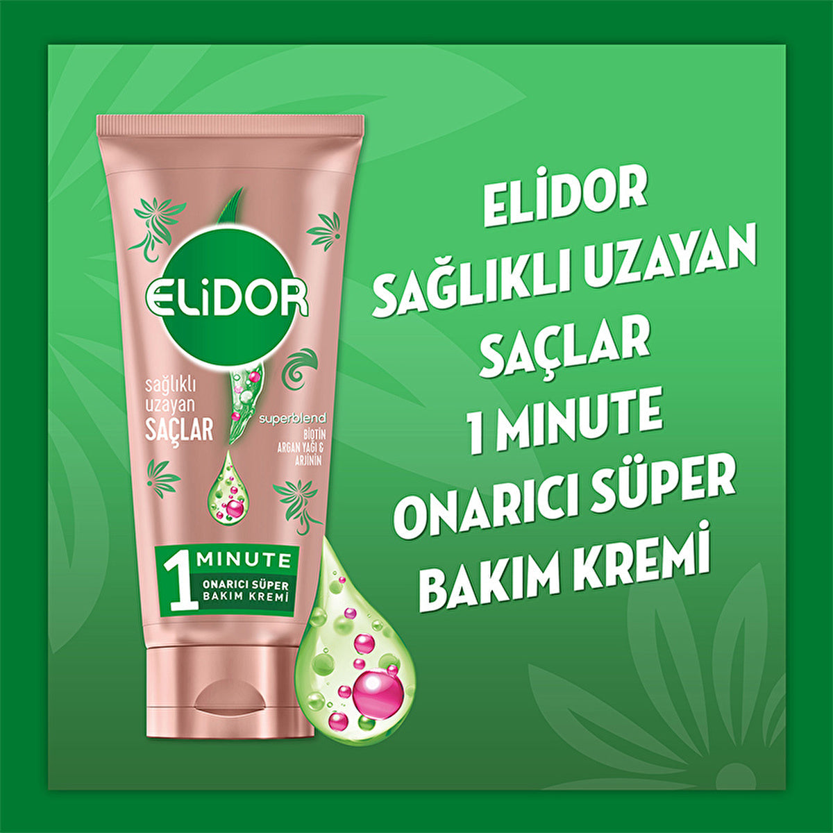Elidor 1 Minute Repair Super Hair Care Cream 5.7 oz - Healthy Growth