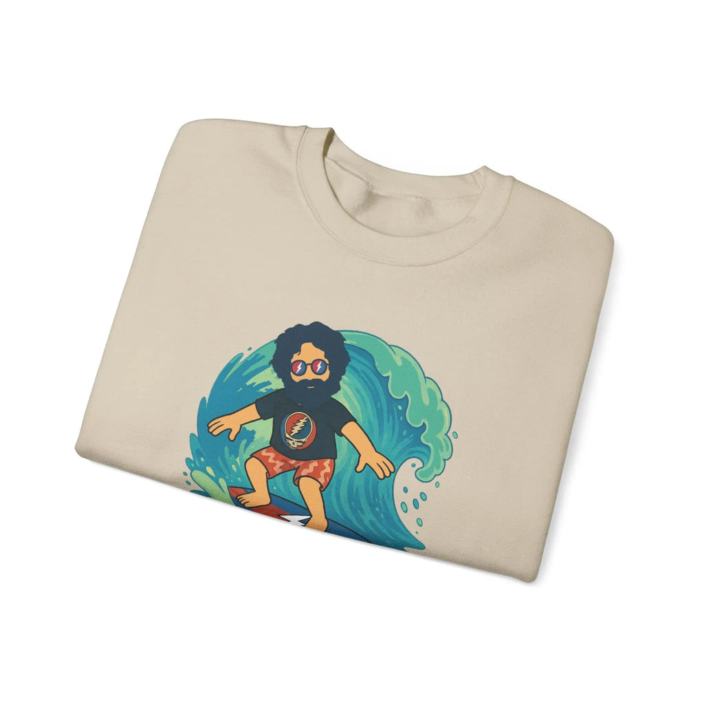 Surfing Jerry Life is Dead Crewneck
