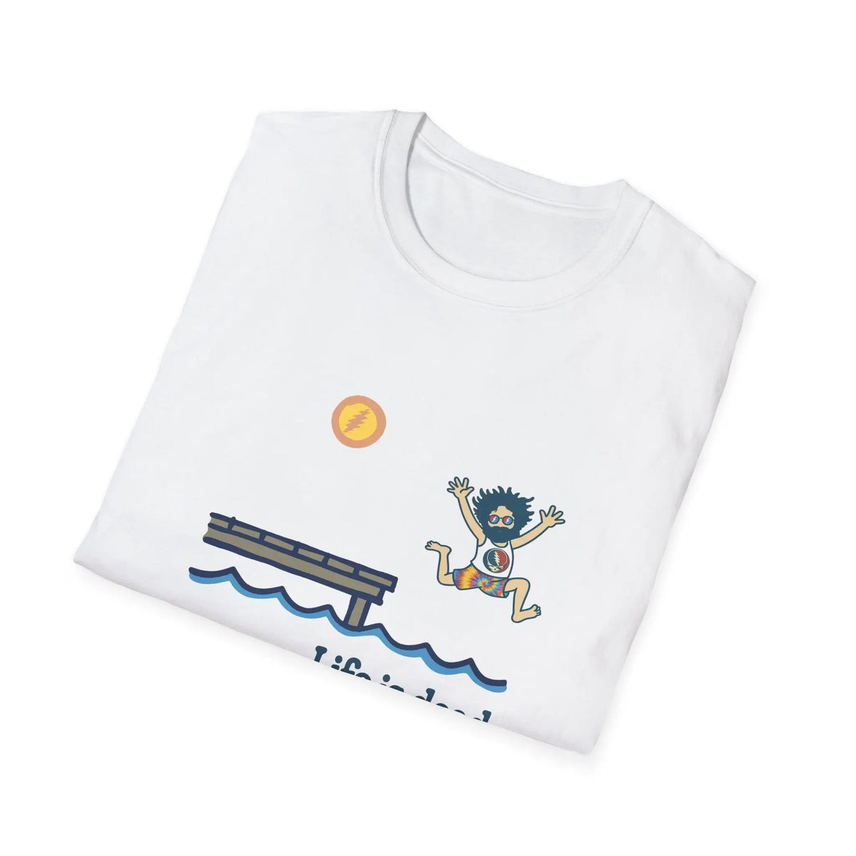 Life is Dead Jerry's Playin' At the Lake T-Shirt