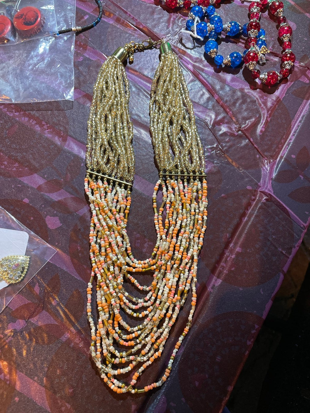Just Neat Stuff Bohemian bead galore — back view