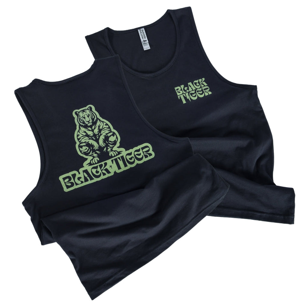 Black Tiger International Men's Tank Top — lifestyle context