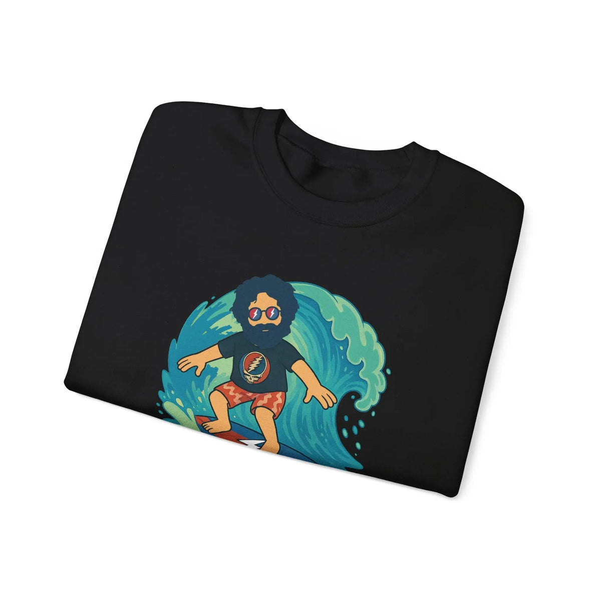 Surfing Jerry Life is Dead Crewneck