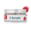 T-Brush Strawberry Flavored Toothpaste Tablets - Fluoride | Vegan