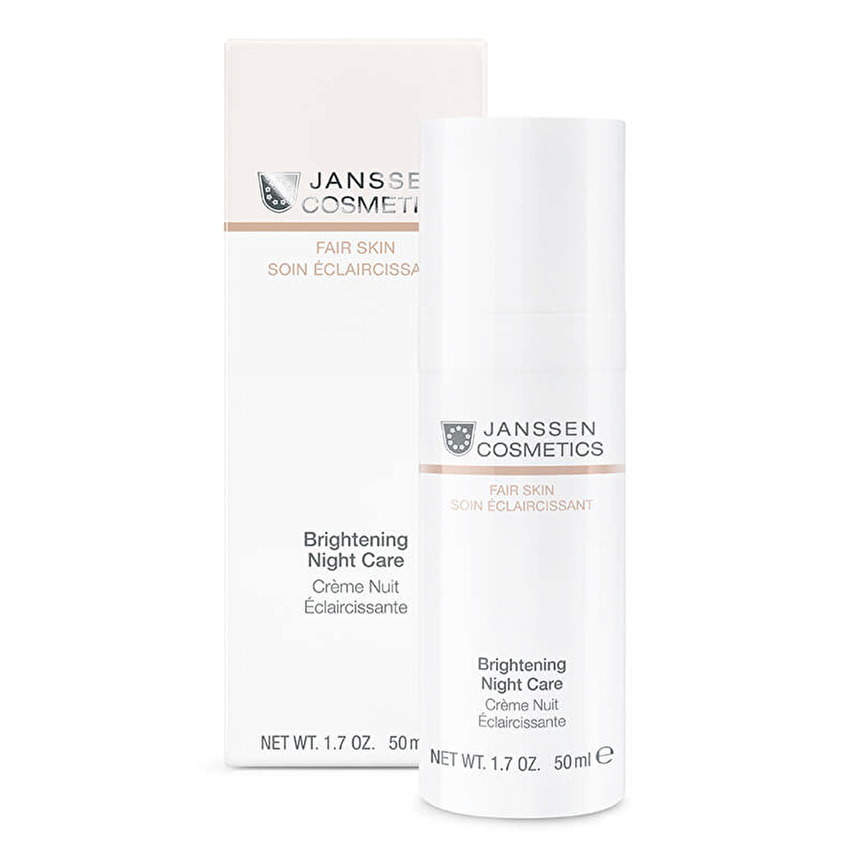 Janssen Cosmetics Brightening Night Care Cream 50ml - For Spot Prone Skin