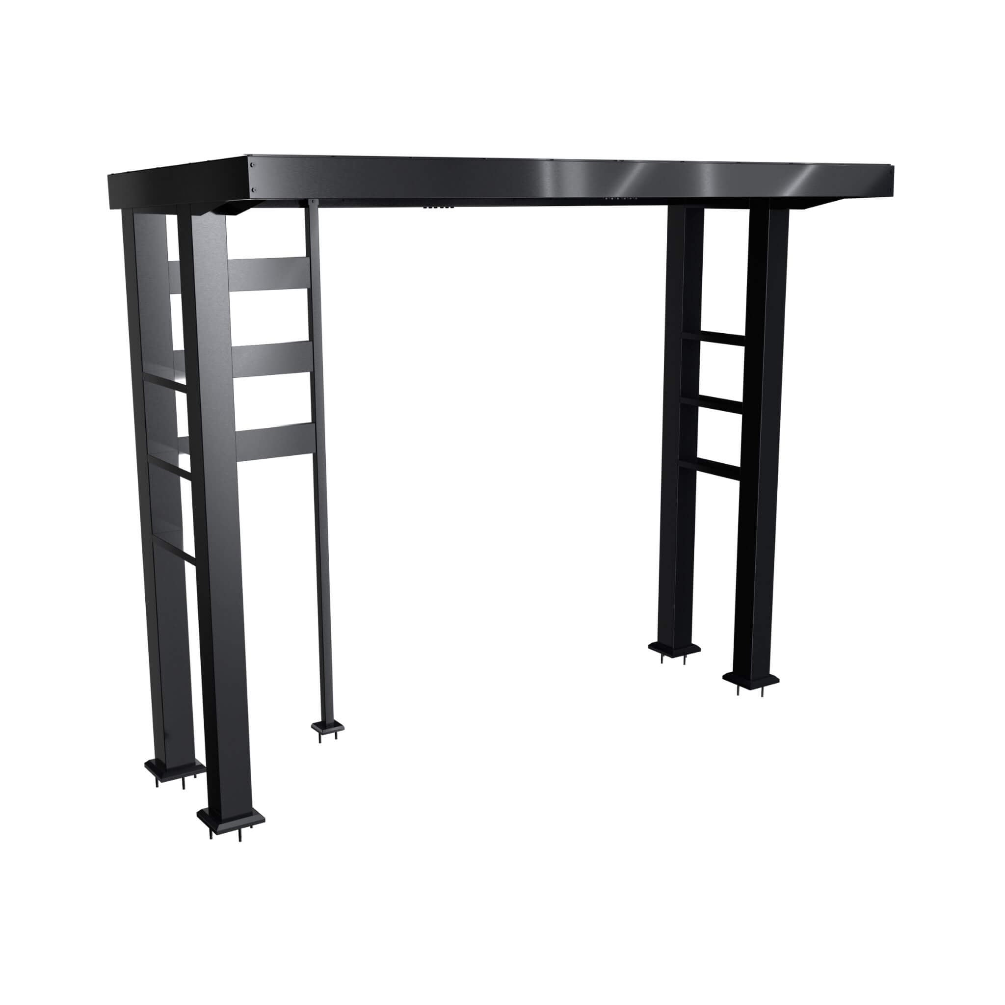 Castelle Flame Blaze 108-Inch 6-Burner 85K BTU Deluxe Stainless Steel Liquid Propane Outdoor Kitchen Grill Island With Wine C