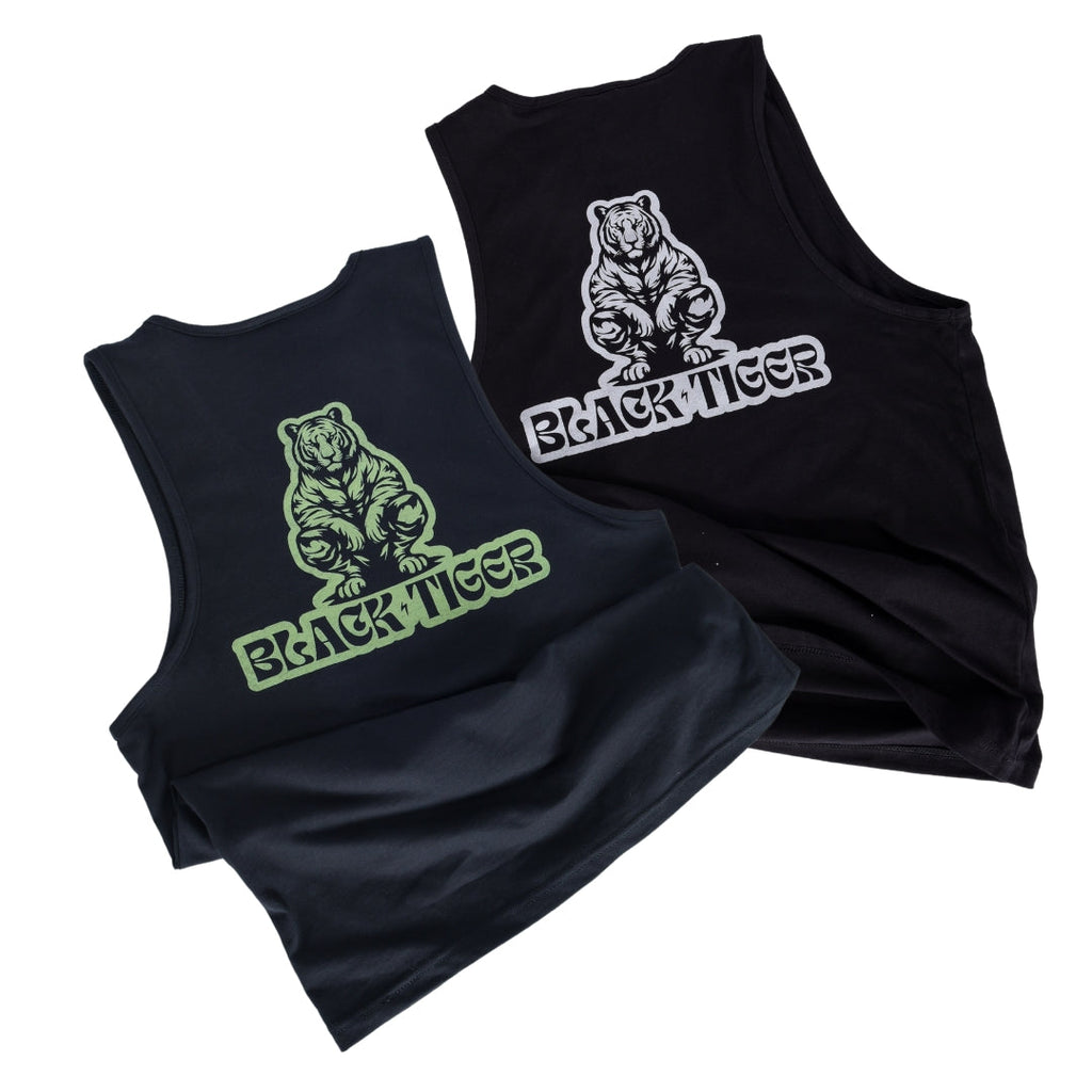 Black Tiger International Men's Tank Top — main product shot
