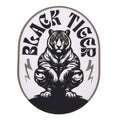 Black Tiger International Black Tiger Oval White Sticker — main product shot