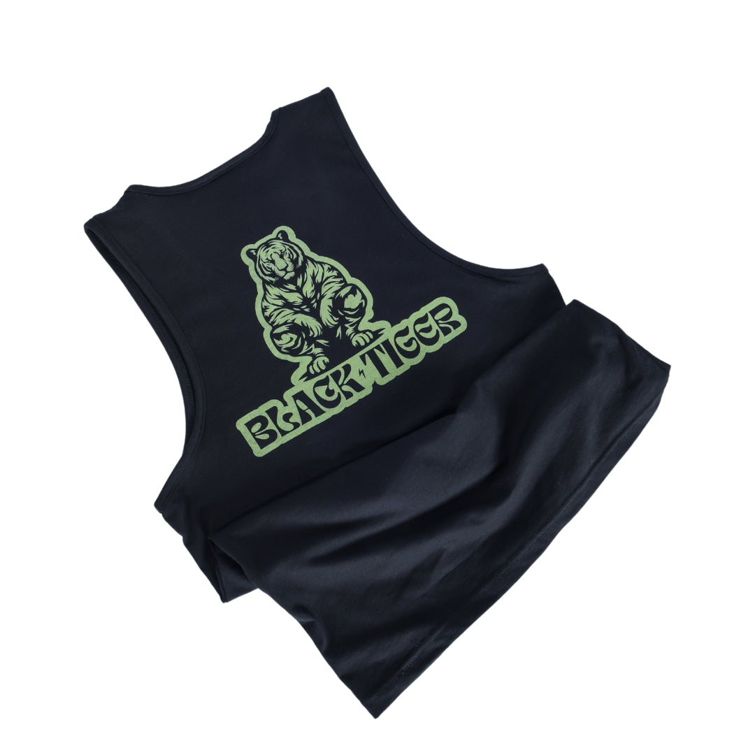 Black Tiger International Men's Tank Top — packaging or label