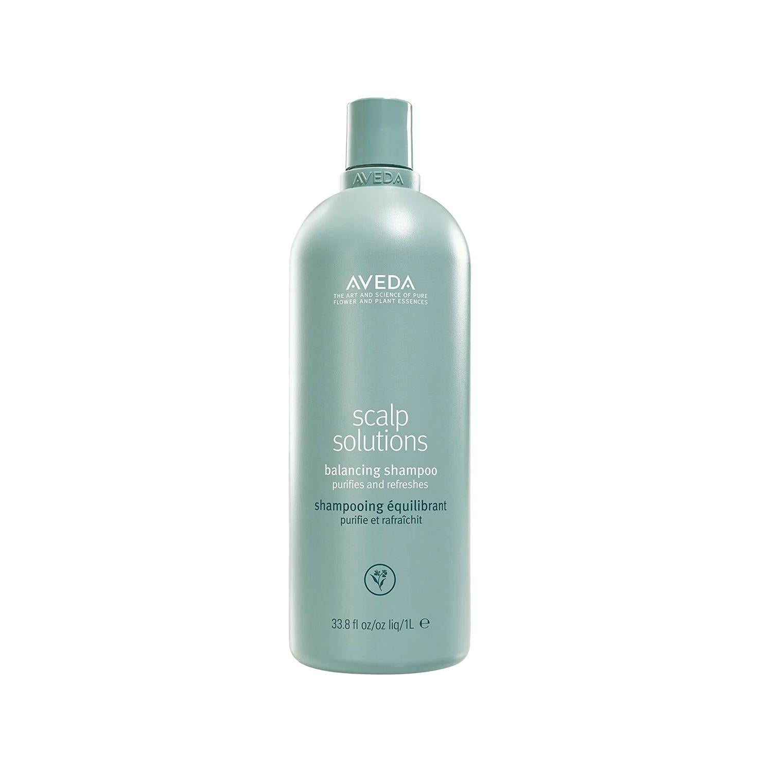 Aveda Scalp Solutions Shampoo 1000ml - Natural Scalp Care for Soothing & Calming - Large Volume Botanical-Based Hair Care