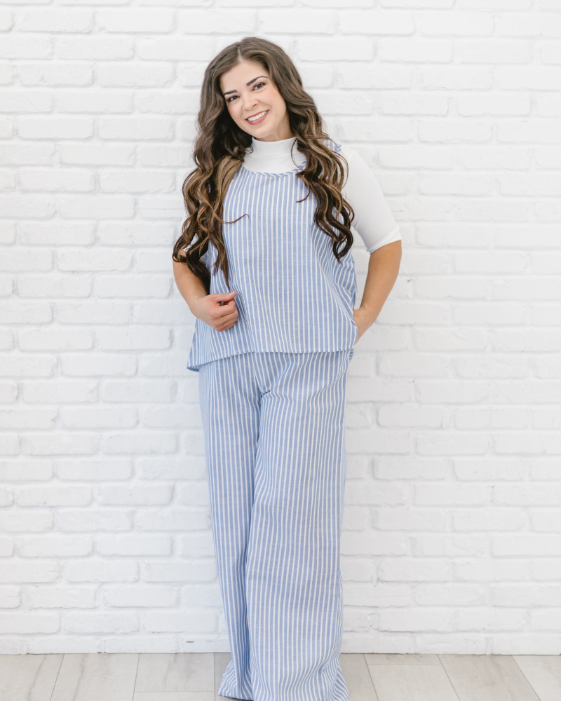 HALFTEE Layering Fashions HALFTEE Layering Fashions Ribbed Mock Elbow — comparison shot