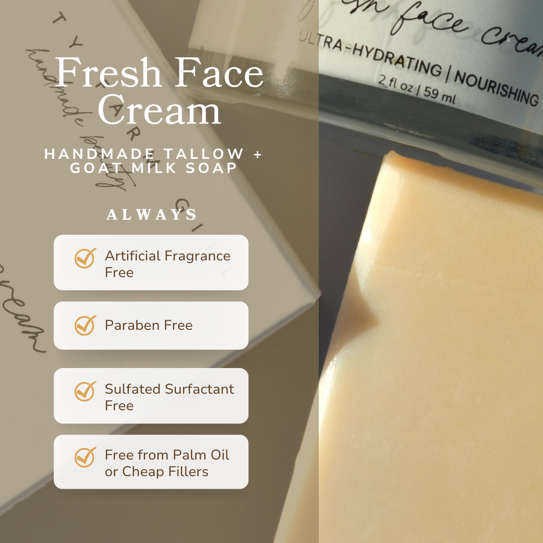 Pretty farm girl Fresh Face Cream Facial Bar — lifestyle context