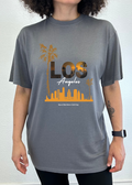 Spun Bamboo Los Angeles Unisex Bamboo Viscose/Organic Cotton Short Sleeve Graphic T-Shirt — main product shot