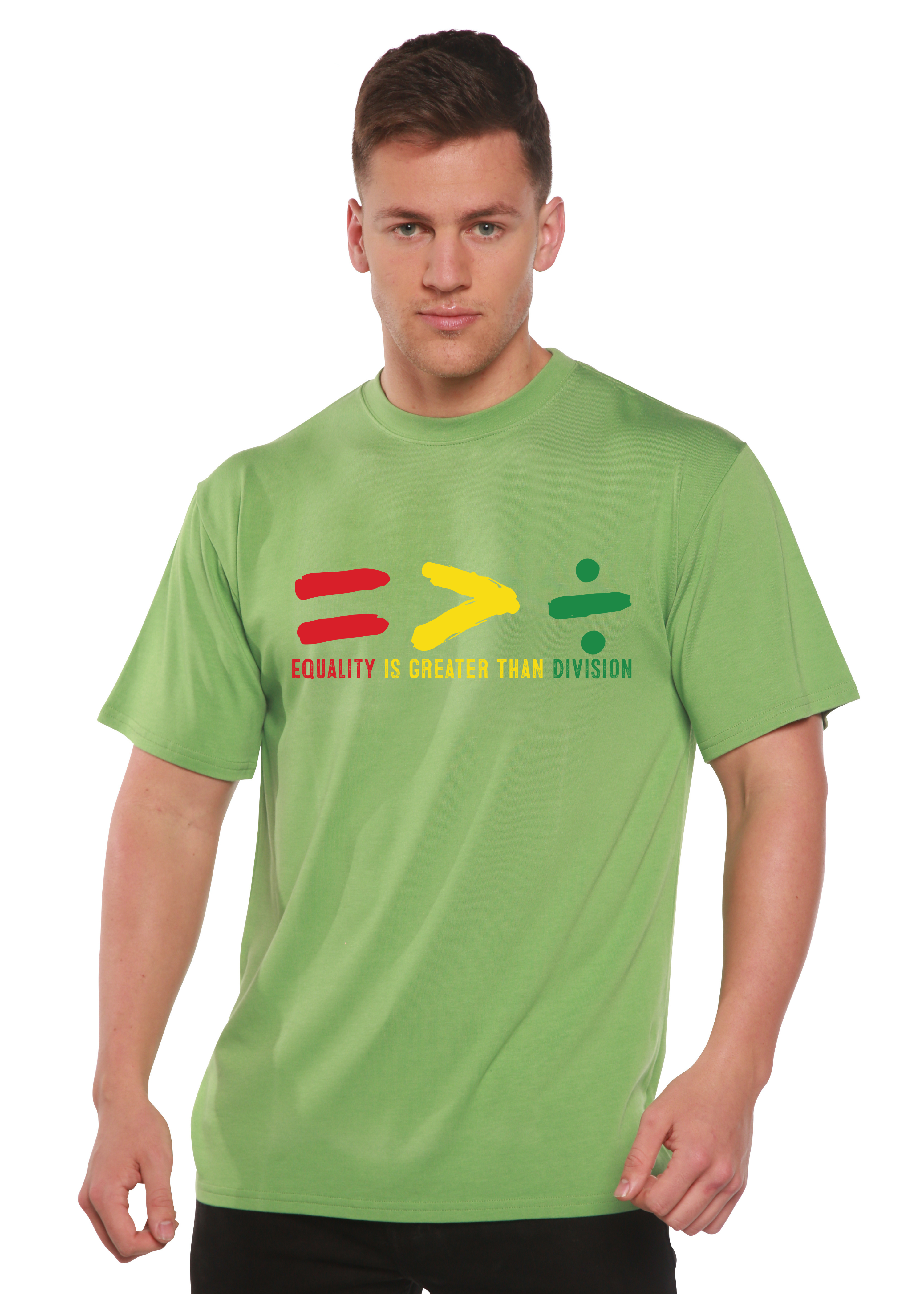 Spun Bamboo Black History Month Unisex Bamboo/Cotton Graphic T-Shirt — comparison shot