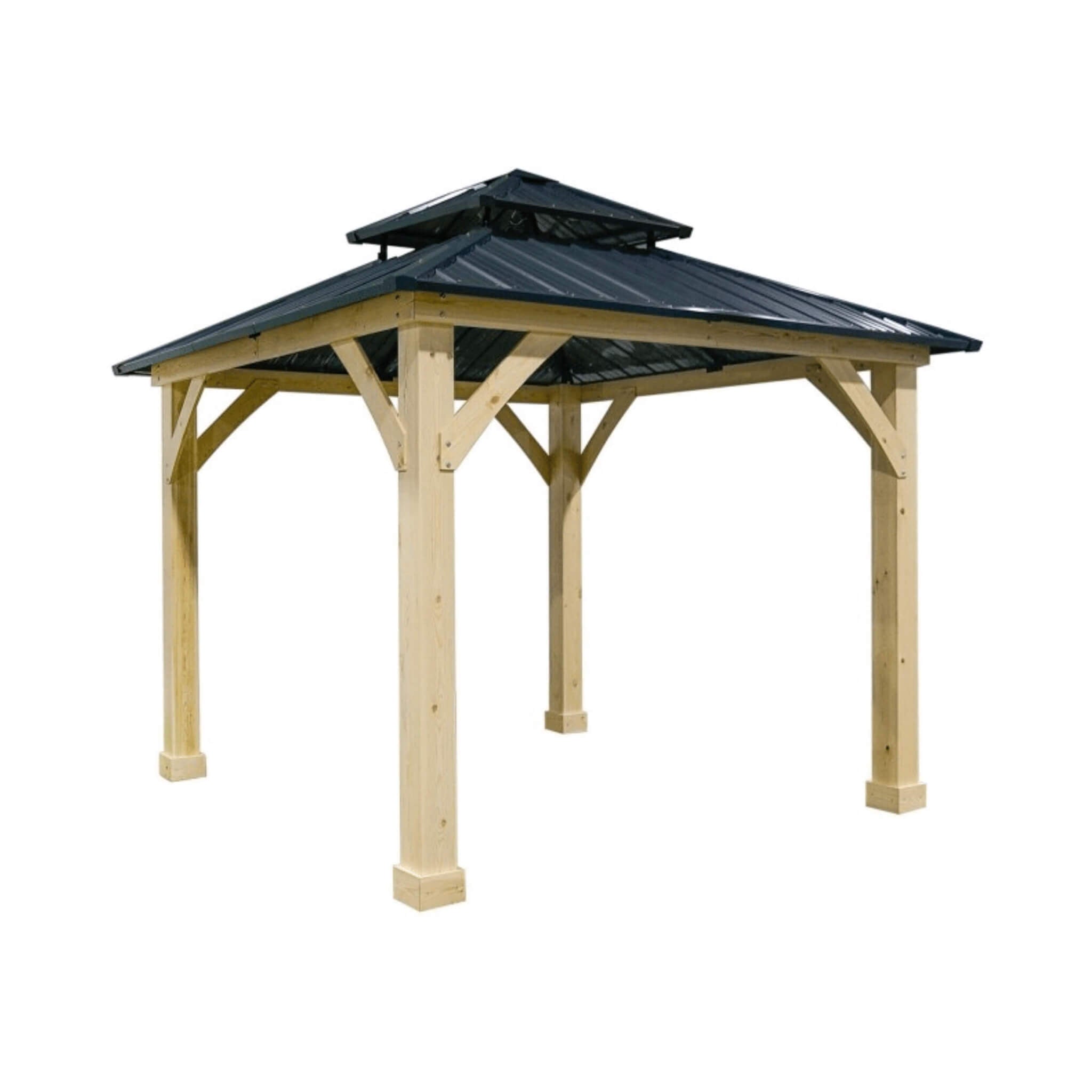 [10X10FT] Alora Premium Outdoor Patio Hardtop Gazebo With Double Steel Roof (SAK01291) – SAKSBY WHOLESALE, view 9