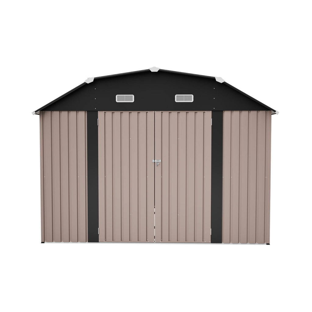 [10X12FT] Alora Heavy-Duty Outdoor Metal Storage Shed With Floor (SAK91820) – SAKSBY WHOLESALE, view 11