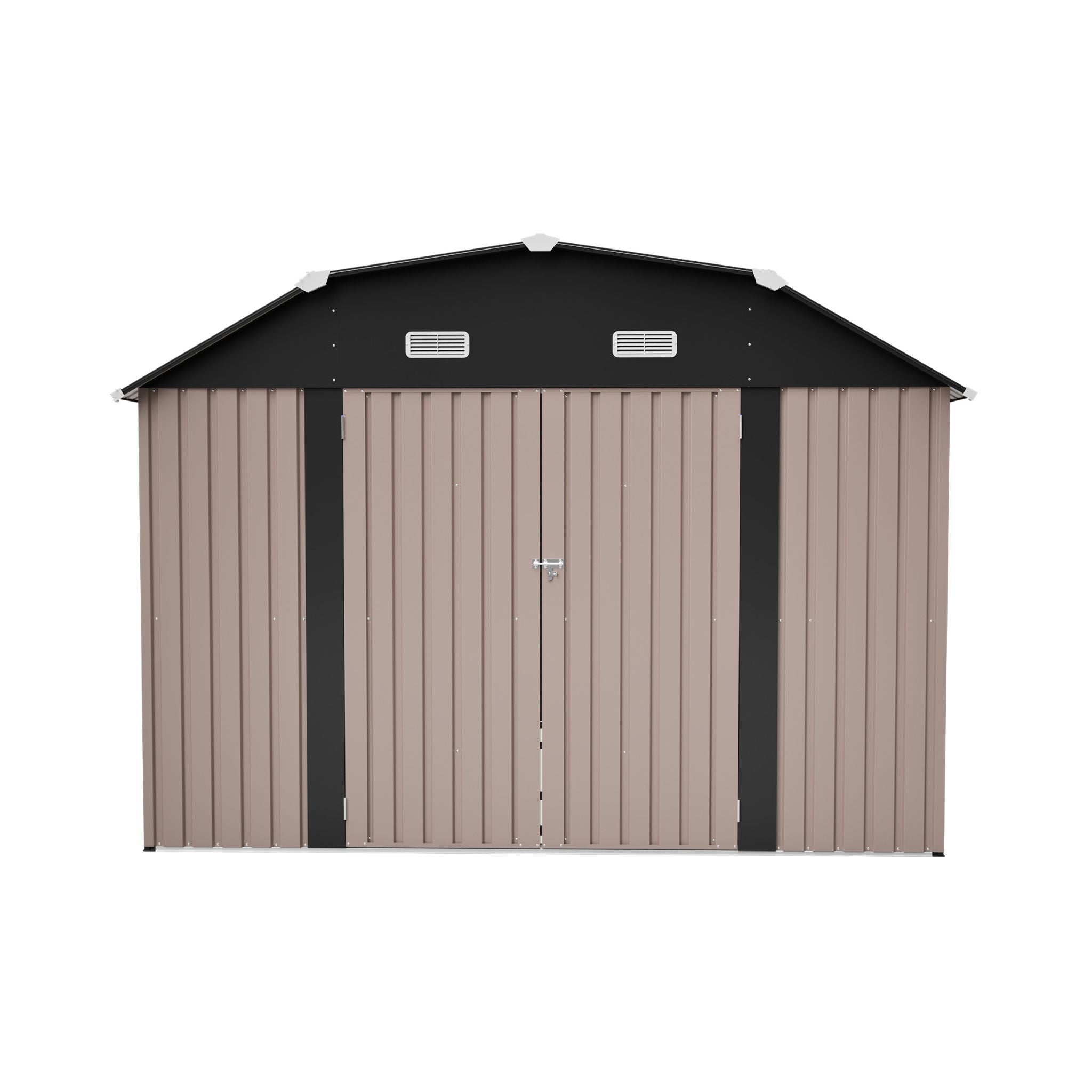 [10X12FT] Alora Heavy-Duty Outdoor Metal Storage Shed With Floor (SAK91820) – SAKSBY WHOLESALE, view 11