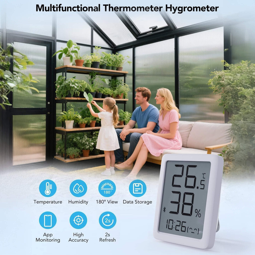 [10X12FT] Outdoor Polycarbonate Aluminum Greenhouse With UV Protection And Thermometer (SAK59183) – SAKSBY WHOLESALE, view 3