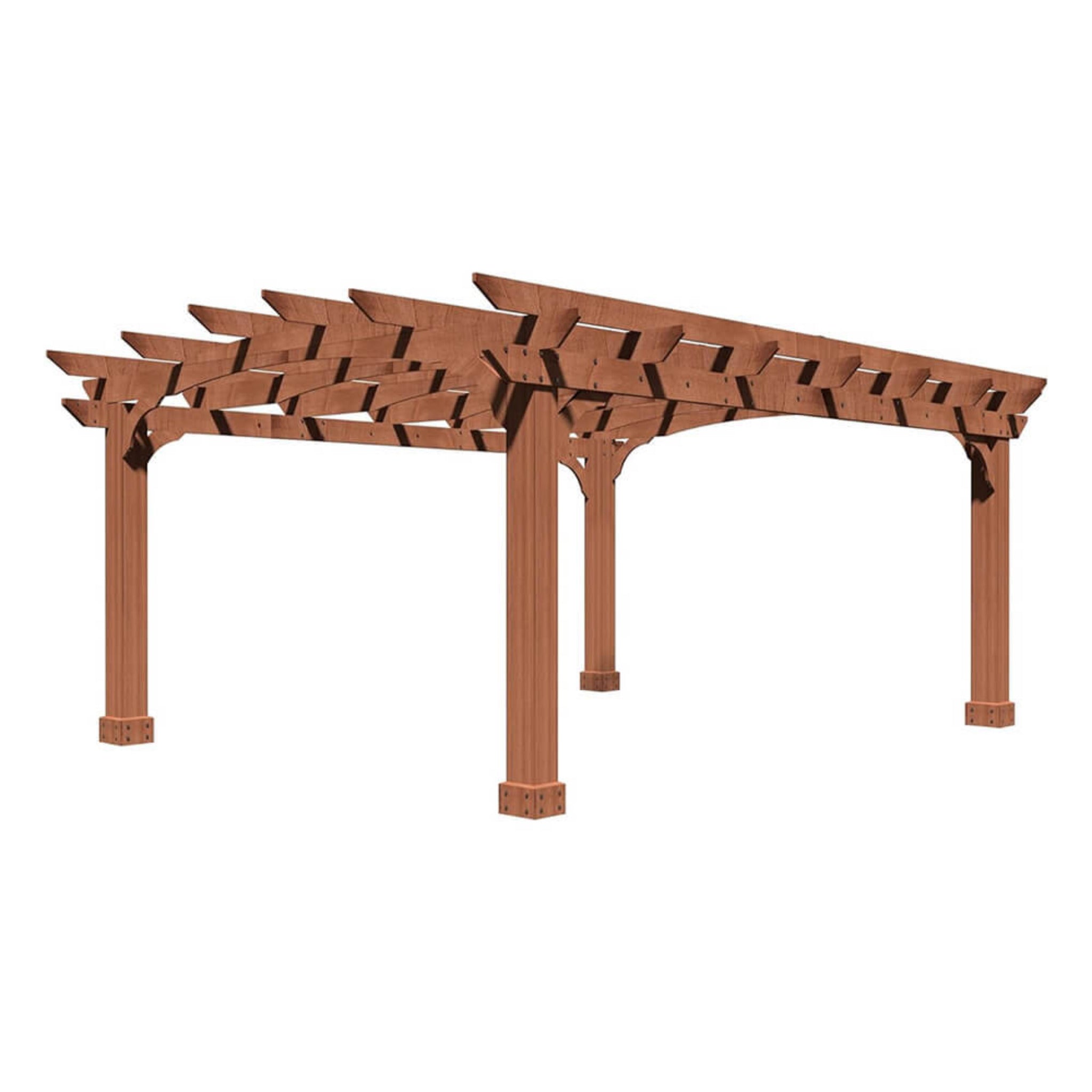 [10X12FT] Alora Premium Outdoor All-Season Backyard Patio Cedar Wood Gazebo Pergola With Arched Roof (SAK42915) – SAKSBY WHOL