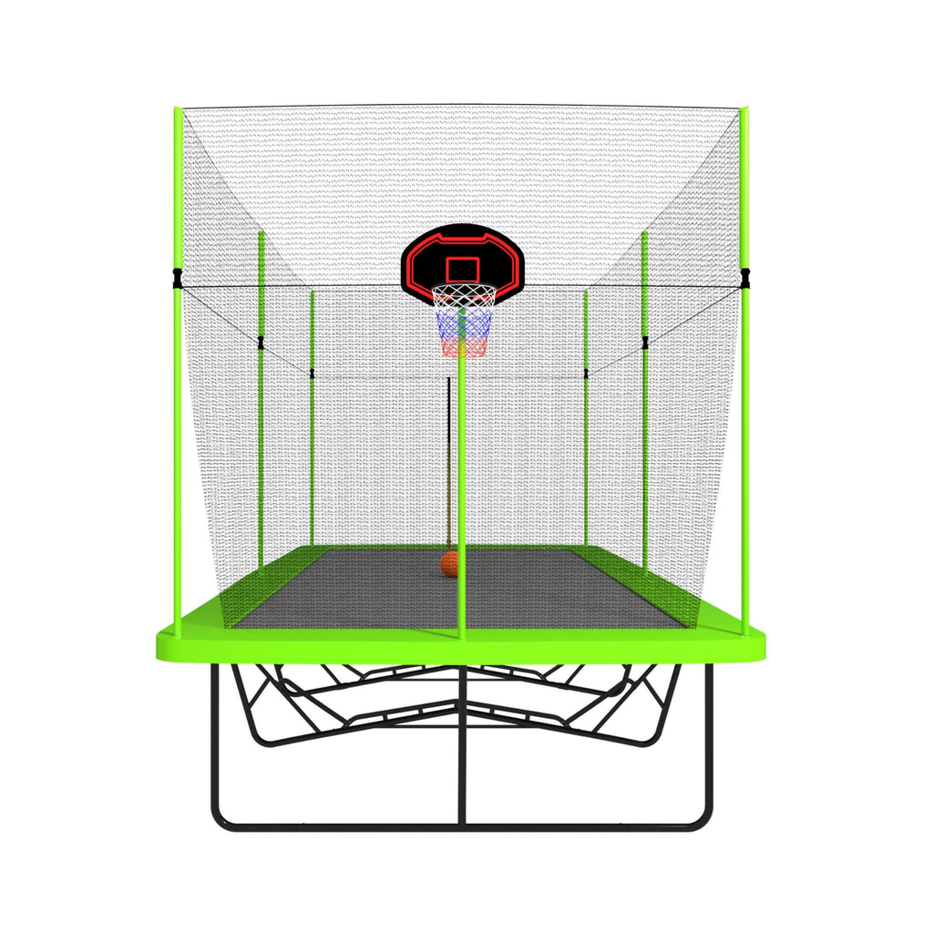 [10X17FT] Large Rectangular Trampoline With Basketball Hoop And Ladder (SAK17482) – SAKSBY WHOLESALE, view 3