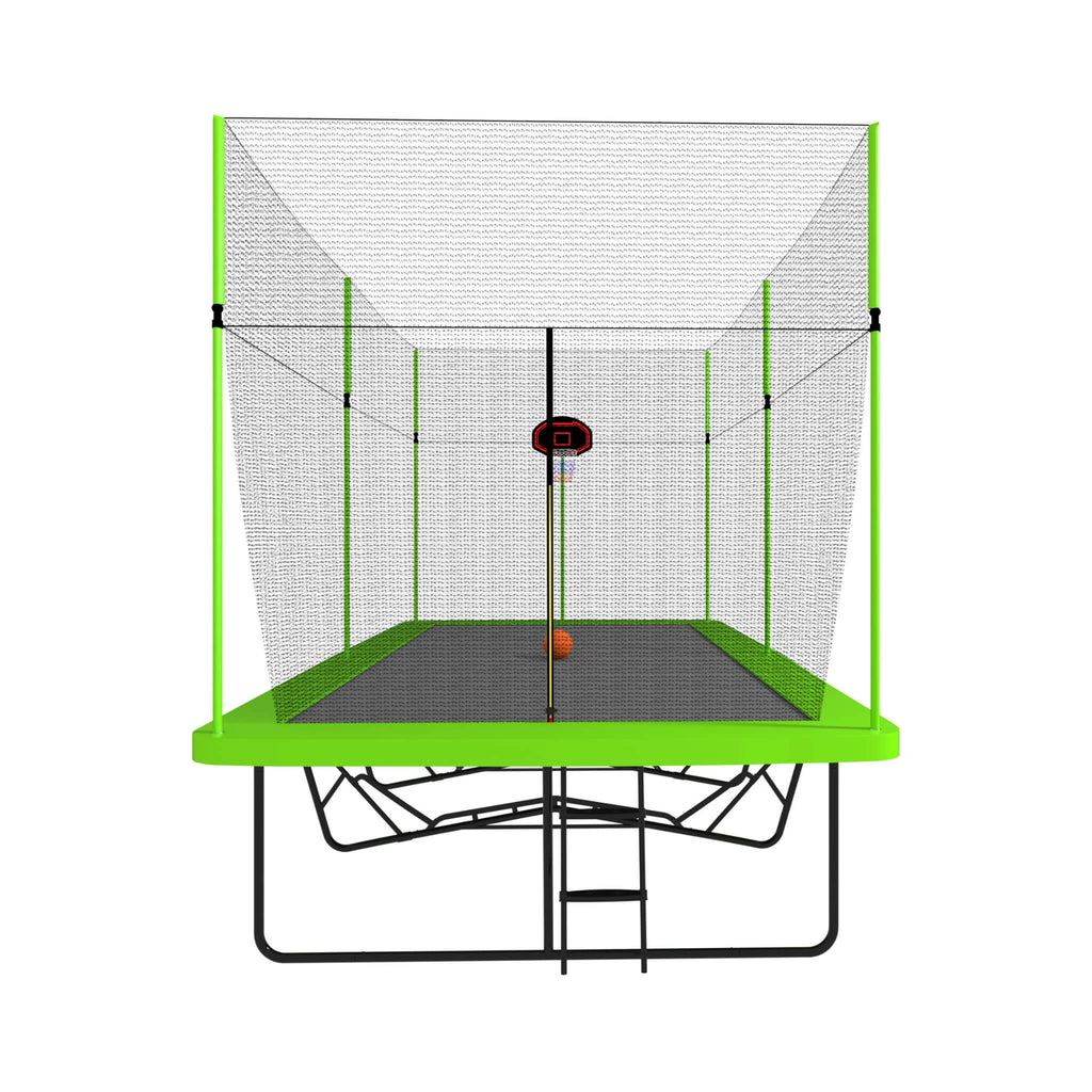 [10X17FT] Large Rectangular Trampoline With Basketball Hoop And Ladder (SAK17482) – SAKSBY WHOLESALE, view 5