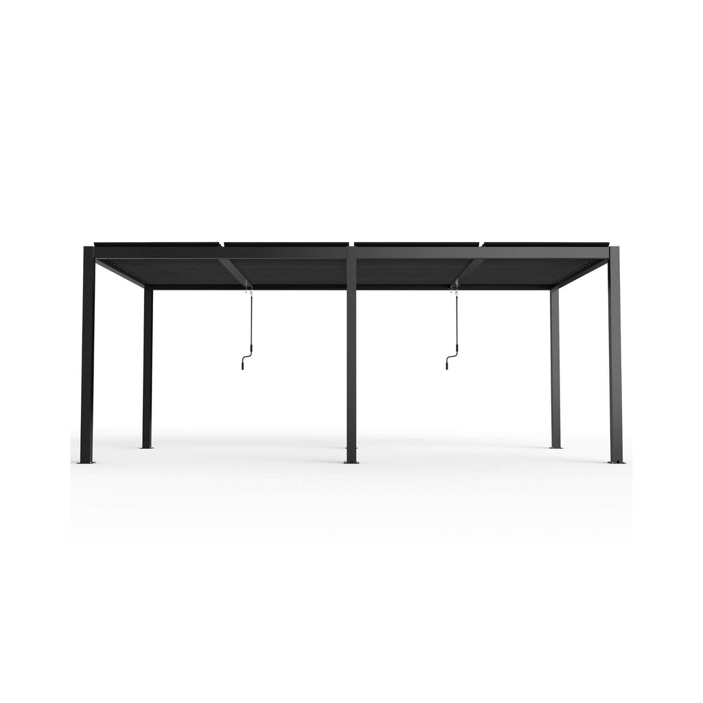 [10X19FT] Alora Premium Powder-Coated Aluminum Pergola With Adjustable Louvers (SAK78345) – SAKSBY WHOLESALE, view 6