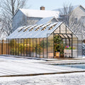 [10X28FT] Heavy-Duty Outdoor Aluminum Polycarbonate Greenhouse With Roof Vents And Swing Doors, 4MM (SAK24618) – SAKSBY WHOLE