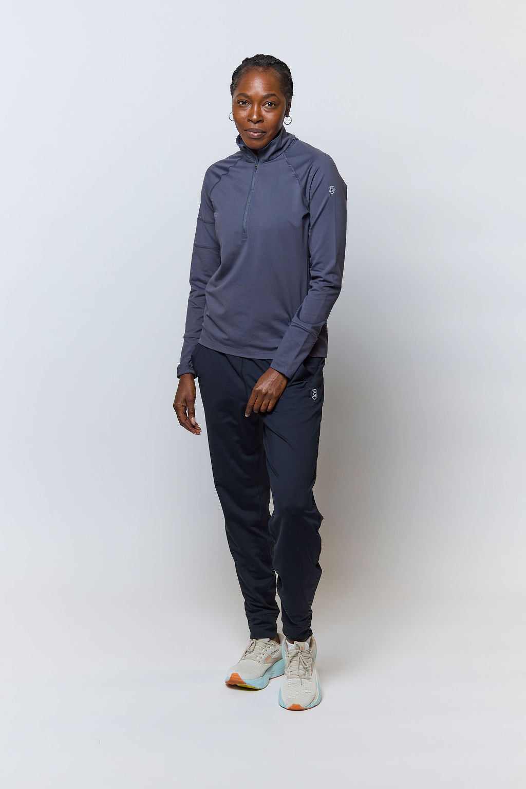 Goal Five Valia Women's Black Jogger Pants — color detail