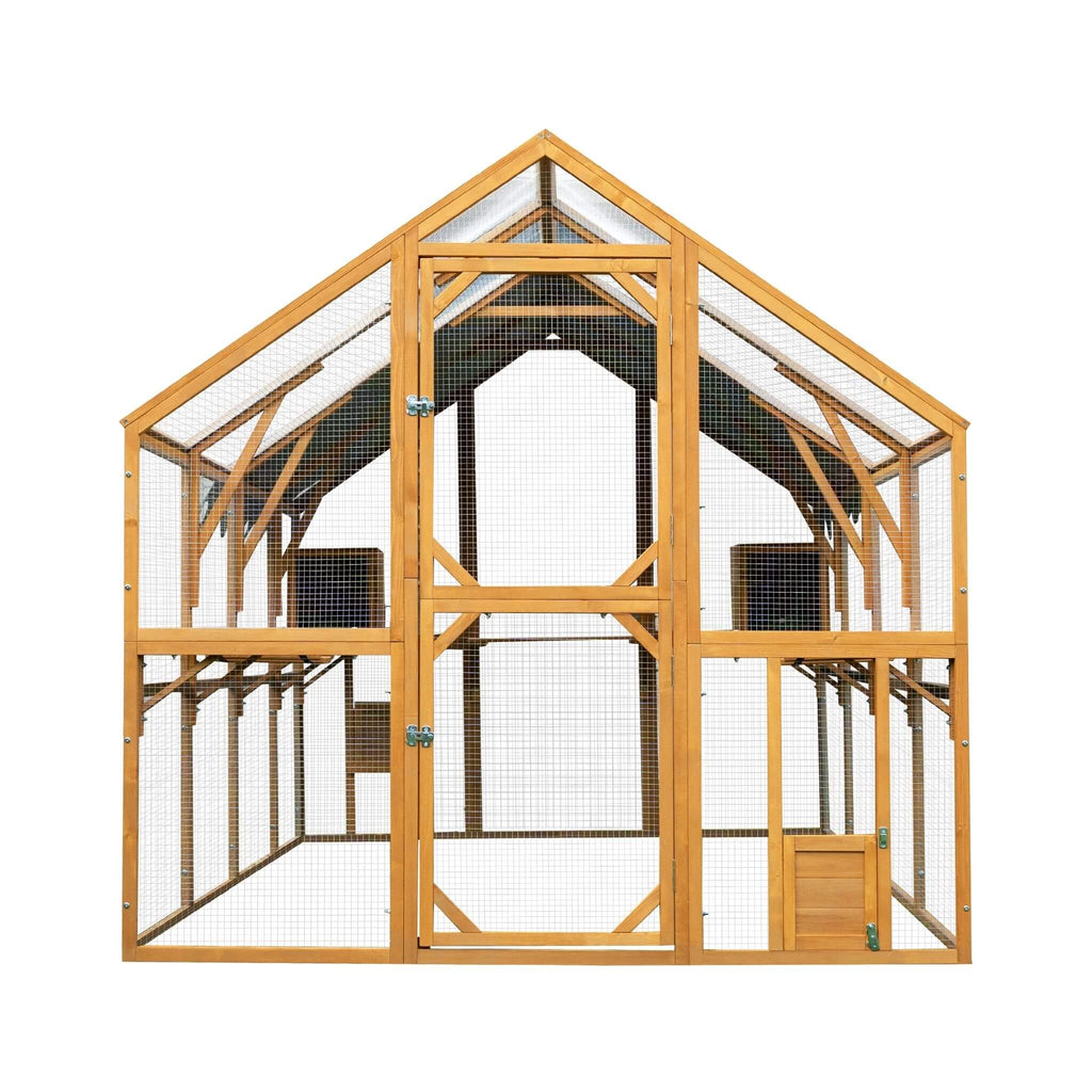 110-Inch Large Outdoor Kitten Playpen Chicken Coop With Waterproof Cover (SAK15370) – SAKSBY WHOLESALE